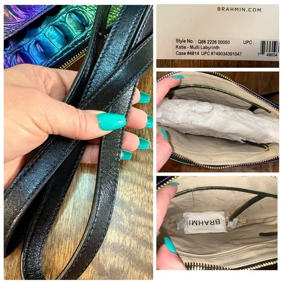 Brahmin NWT Katie - Multi Labyrinth - EXTREMELY RARE & HTF - Picture 6 of 16